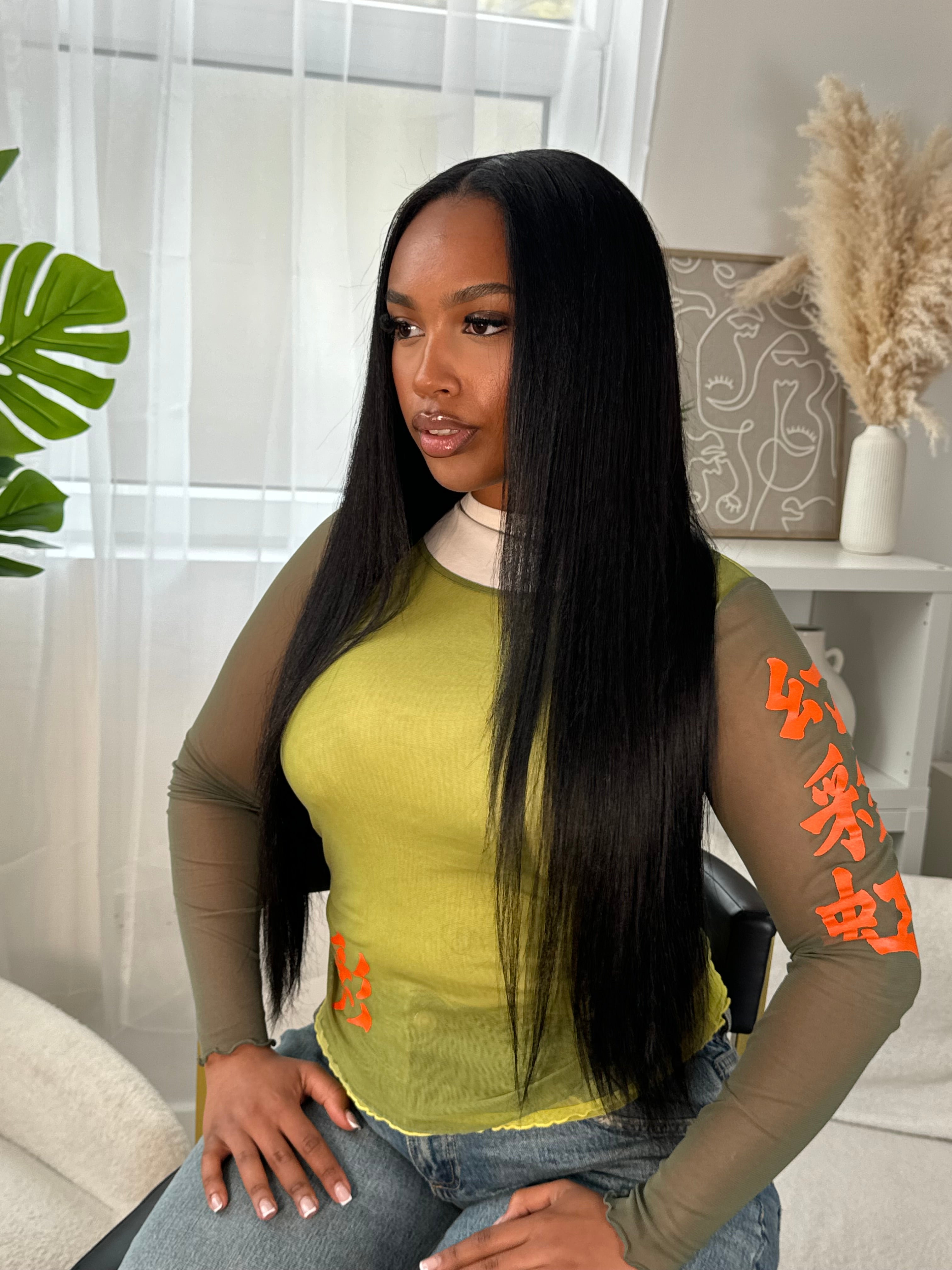 U-Part Wig - Luxe Straight