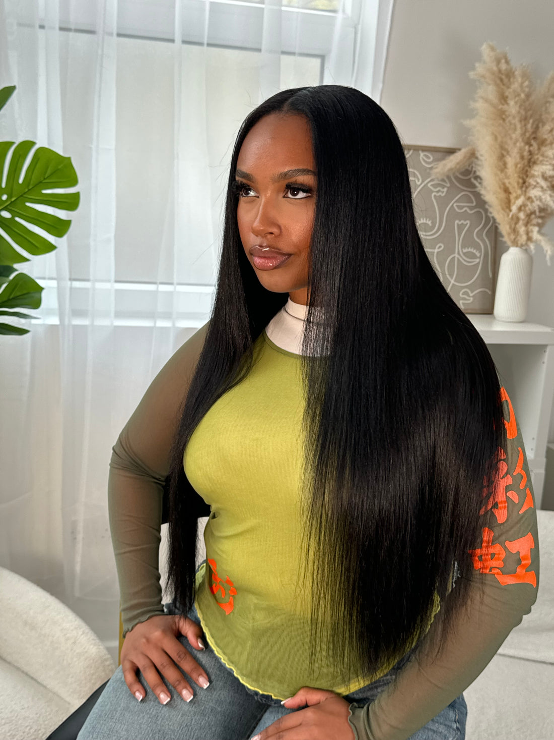 U-Part / V-Part Wig - Luxe Straight