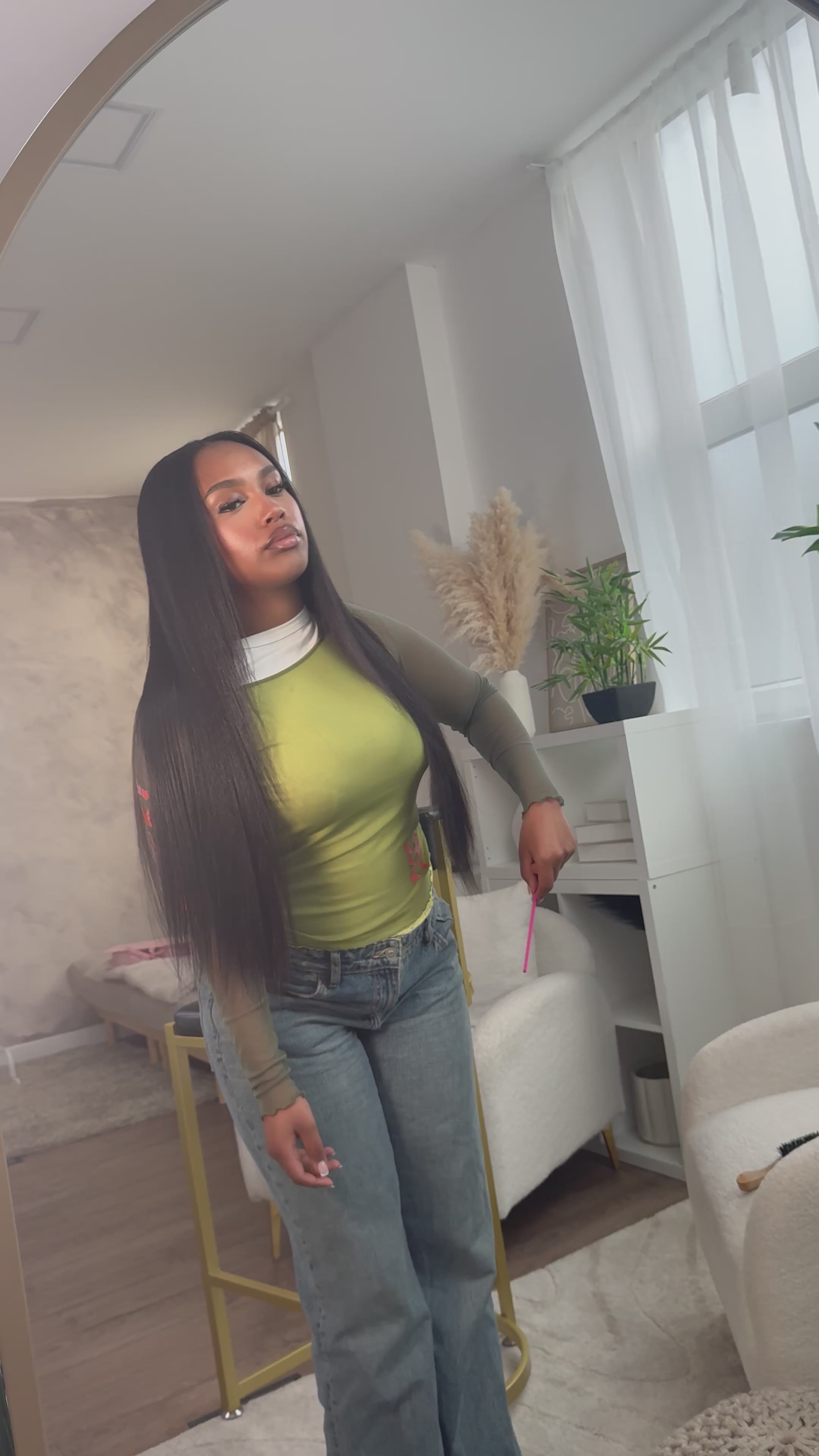 U-Part Wig - Luxe Straight