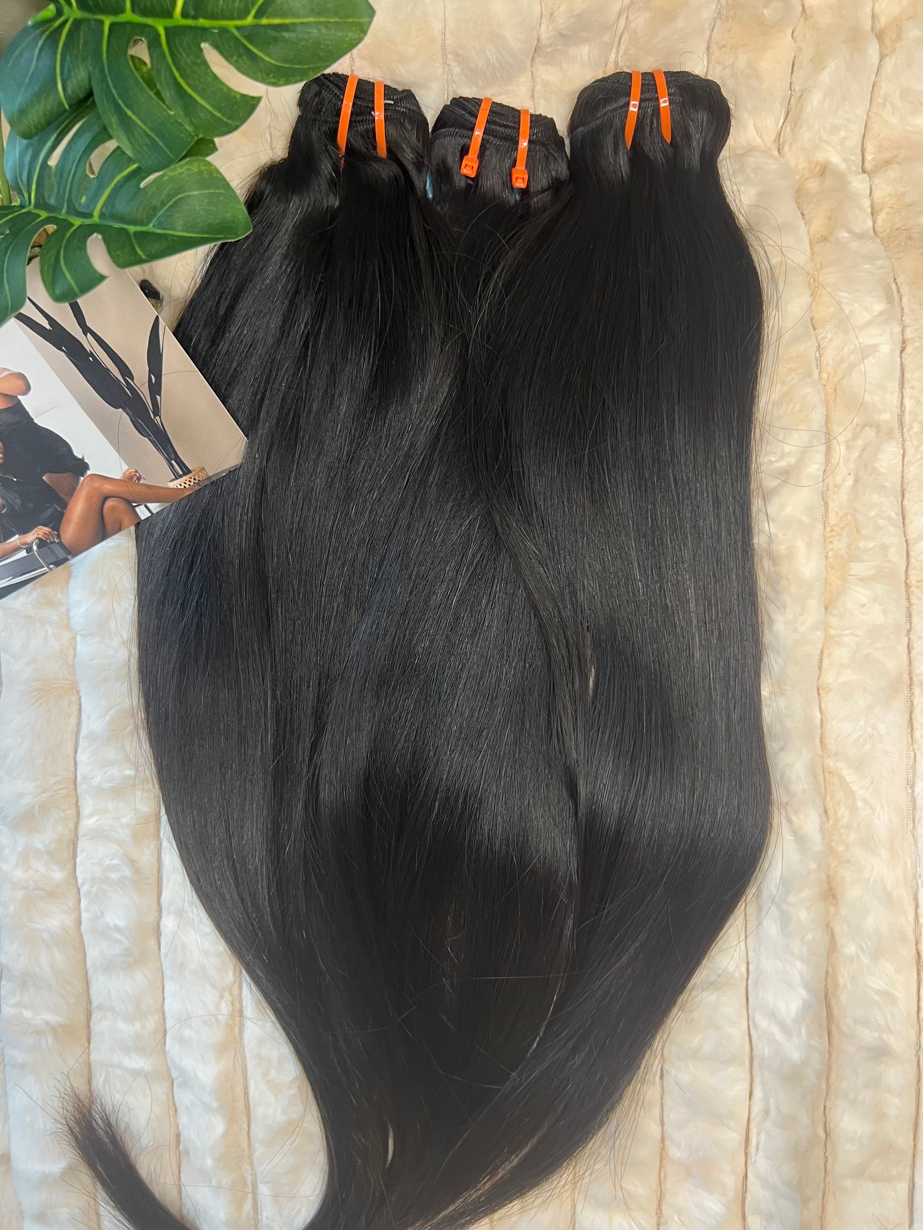 Raw Luxe Straight Bundles