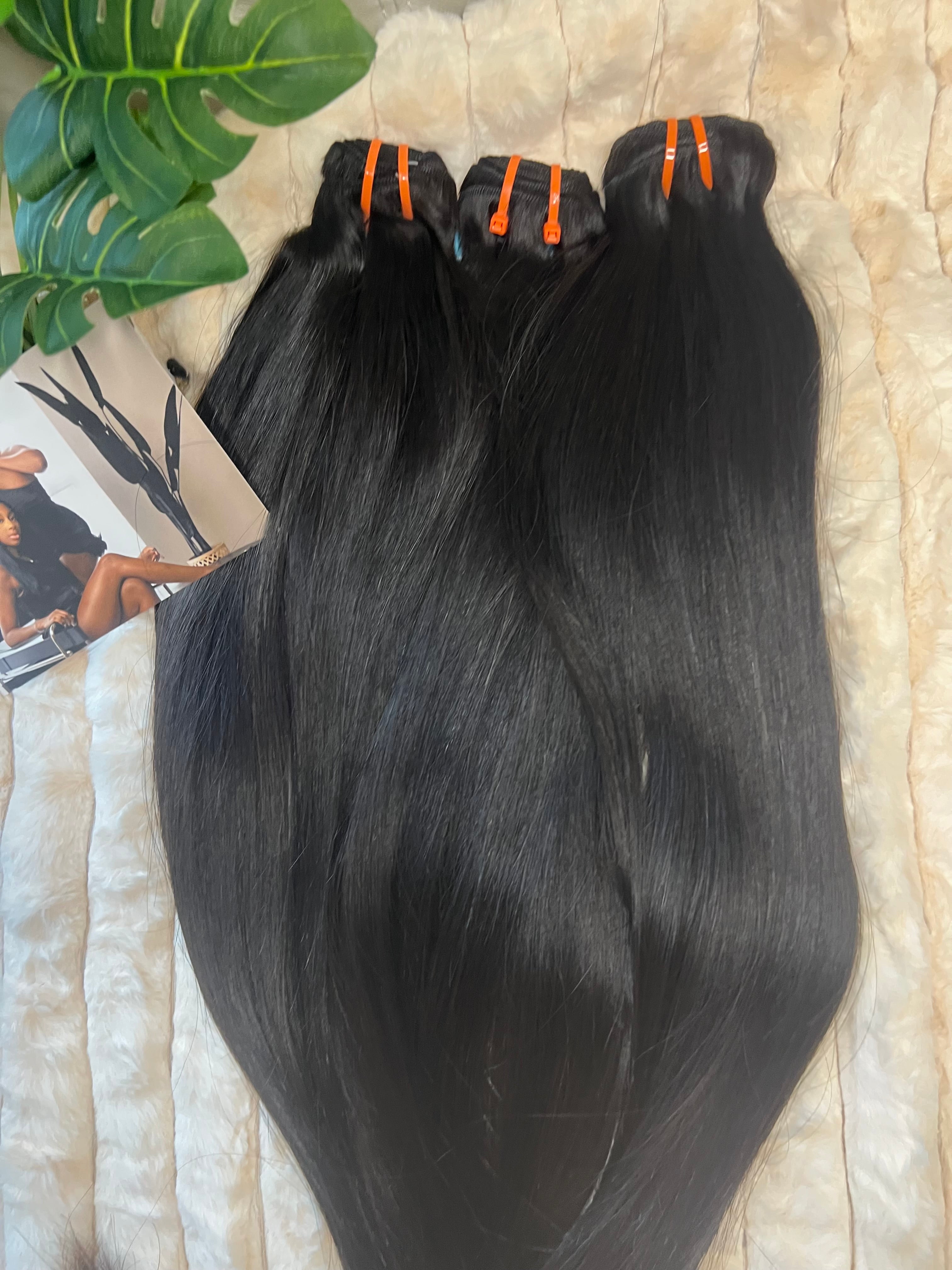 Raw Luxe Straight Bundles